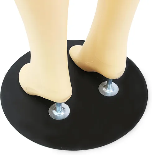 Miniatura 7 de Maniquí femenino sin cabeza y sin brazos de 63 pulgadas, modelo de cuerpo humano realista, maniquí de exhibición de estilo brasileño, soporte