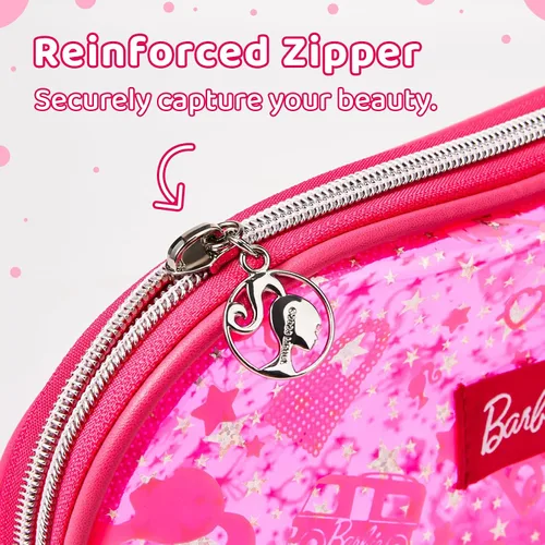 Miniatura 3 de MINISO Snoopy Colorful Life Collection - Bolsa de maquillaje plegable para cosméticos, impermeable, grande, organizador de viaje portátil