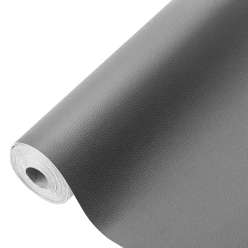 Miniatura 10 de Parche de reparación de cuero verde de 17.3 x 117 pulgadas, kit de reparación de cuero autoadhesivo para sofá, asiento de automóvil, muebles, silla