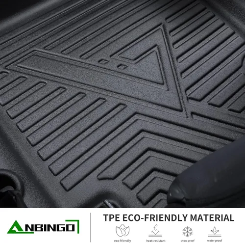 Miniatura 5 de ANBINGO® Alfombrillas de Piso para 2024 2025 CX-90 y CX90 PHEV (Híbrido Enchufable) 6 y 7 Asientos 2da Fila Asiento de Capitán o Asiento Tipo Cubo
