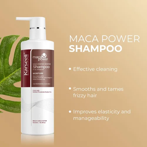 Miniatura 6 de Karseell Juego de Tratamiento Capilar de Colágeno, Máscara de Cabello de Colágeno de Reparación Profunda, Champú y Aceite de Argán para Cabello Seco
