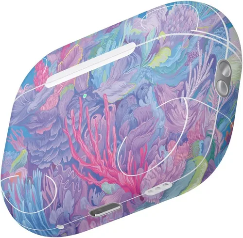 Miniatura 3 de MightySkins - Fundas compatibles con Apple AirPods Pro 2 – Dreamy Reef Funda protectora de vinilo duradera y única Fácil de aplicar, quitar