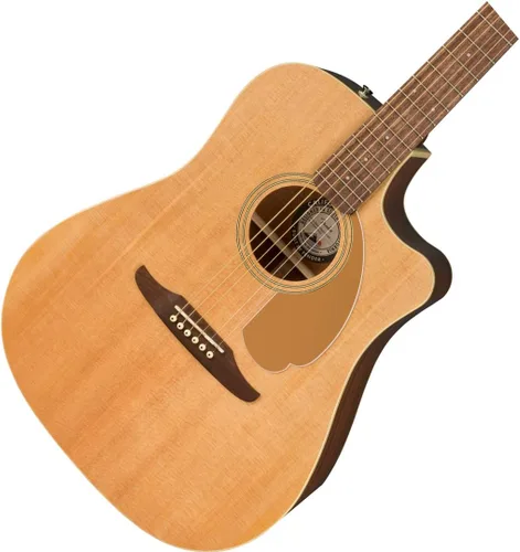 Miniatura 12 de Fender Redondo Player - Guitarra acústica, con garantía de 2 años, bronce satinado, diapasón de nogal