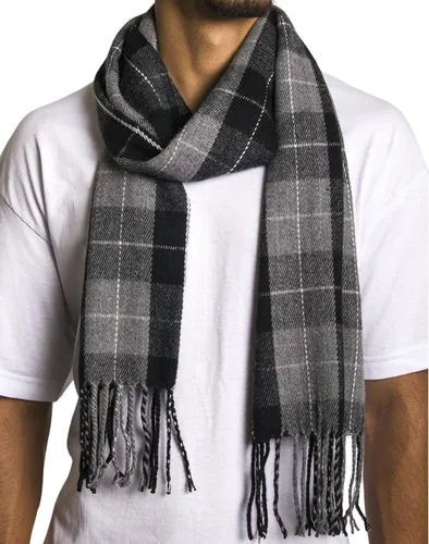 Miniatura 3 de Alpine Swiss Bufanda a cuadros para hombre, ultra suave, chal de invierno, cálido, ligero, para clima frío