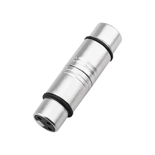 Miniatura 7 de XLR - Conector cambiador de género XLR hembra a 3 pines, paquete de 2 compatibles con micrófono, estéreo, mezclador XLRF a XLRF