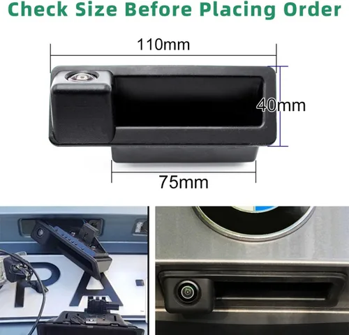 Miniatura 2 de Cámara de respaldo de vehículo con trayectoria inteligente dinámica línea guía móvil para BMW E82 E88 E84 E90 E91 E92 E93 E70 E60 E61 E39 3 5 X5 X6