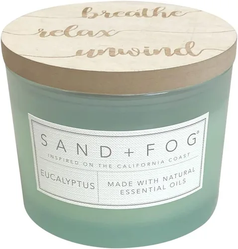 Miniatura 54 de Sand + Fog Vela aromática - Calabaza y Clavo – Fragancias y tamaños adicionales – Mecha 100% de algodón sin plomo - Velas de lujo en tarro