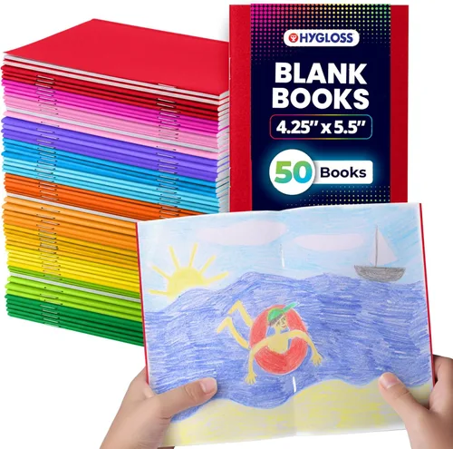 Miniatura 17 de Hygloss Products Inc., HYG77640. Mini libros luminosos, paquete de 10 unidades de colores varios Colores surtidos