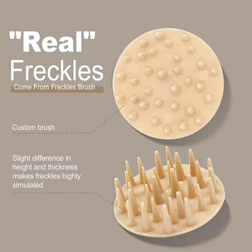 Miniatura 4 de Sello de pecas natural como pecas para maquillaje de pecas falsas, cojín impermeable de larga duración, secado rápido, obtén estrellas besadas por