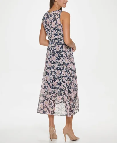Miniatura 3 de Tommy Hilfiger Mujer sin mangas Pretty Woman Dot Chiffon Maxi