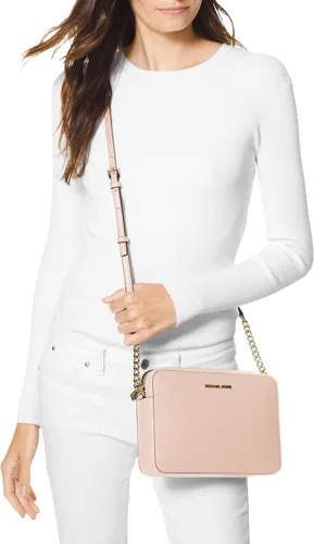 Miniatura 10 de MICHAEL Michael Kors Jet Set - Juego de cruz de piel Saffiano grande