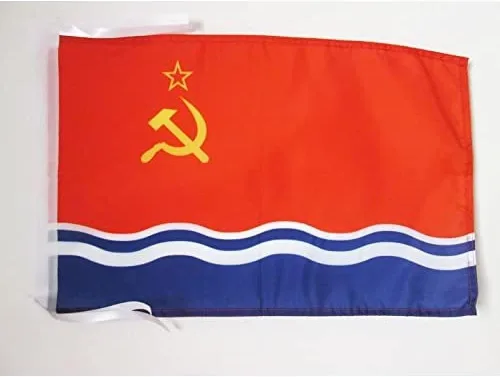 Miniatura 400 de Bandera de México AZ FLAG, 45.7 x 30.5 cm, con cordones - Pequeñas banderas mexicanas de 30 x 45 cm - Bandera de 45.7 x 30.5 cm