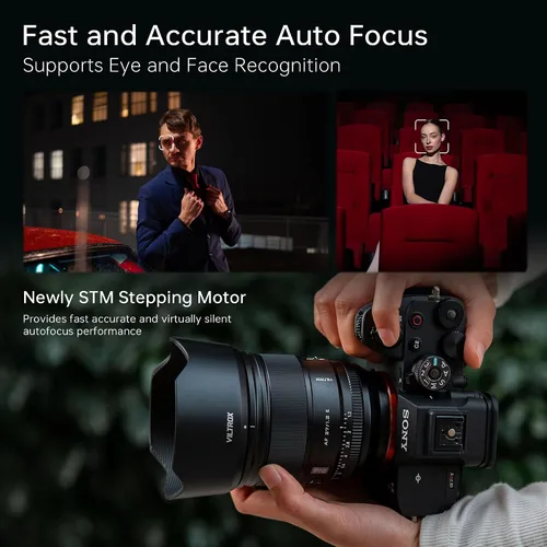 Miniatura 4 de Viltrox 27mm F1.2 Pro E Mount Lente, Lente APS-C de Apertura Amplia de 27mm f/1.2 con Autofoco Compatible con Sony E Mount Mirrorless a7 a6700 a6500