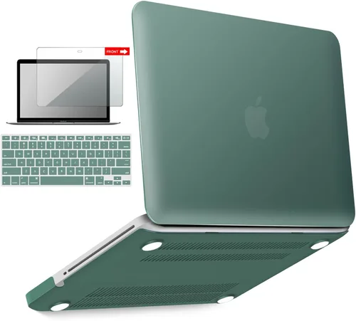 Miniatura 14 de IBENZER Compatible con MacBook Pro de 13 pulgadas A1278 Release 2012-2008, carcasa rígida de plástico con teclado y cubierta de pantalla para Apple