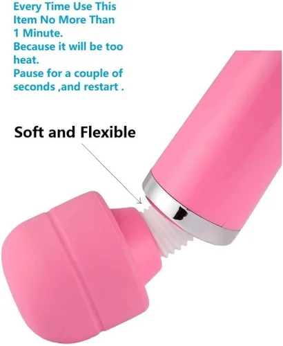Miniatura 2 de Masajeador vibratorio eléctrico de mano para mujer, para recuperación deportiva, dolor ACH, hombro, cuello, piernas, mano, masajeador de pies