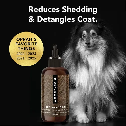 Miniatura 2 de Pride and Groom The Shedder - Champú para eliminar el pelo para perros, gel de baño natural con aceites esenciales e ingredientes que reducen