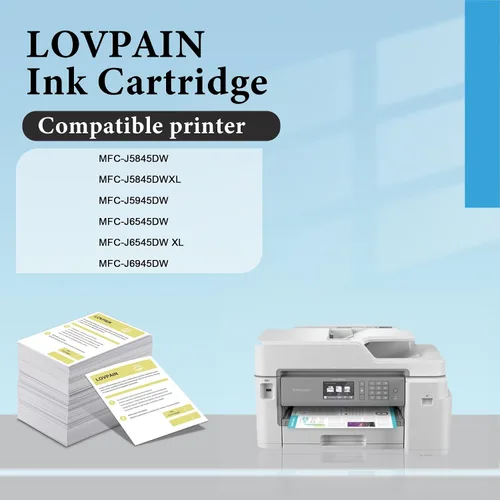 Miniatura 2 de LC3039 LC3039XXL Cartuchos de tinta de ultra alto rendimiento compatibles LC3039 LC3037 Reemplazo de tinta para Brother MFC-J5945DW MFC-J6945DW