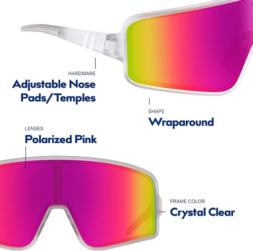 Miniatura 115 de Blenders Eyewear Eclipse X2 - Gafas de sol polarizadas - Lente envolvente - 100% protección UV - Para hombres y mujeres