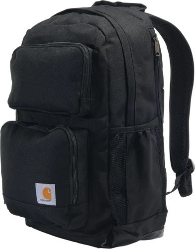 Carhartt Mochila de 28 L con doble compartimento, paquete duradero con funda para laptop de 16 pulgadas y base resistente a la abrasión Duravax,