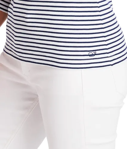 Miniatura 4 de vineyard vines Camiseta simple de cuello bote para mujer