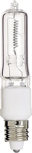 Miniatura 11 de Foco de luz, S3165, 120V 35W T4 E11, transparente, S1914, 50watts, 120 volts Escarchado