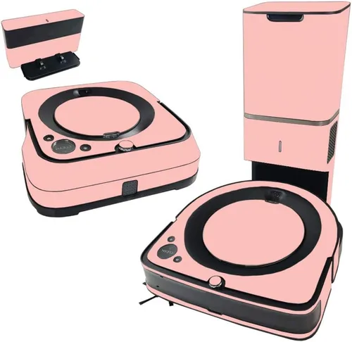 Miniatura 4 de MightySkins Skin compatible con iRobot Roomba s9+ Vacuum & Braava Jet m6 Bundle - Azul bebé sólido Funda protectora y única de vinilo Fácil