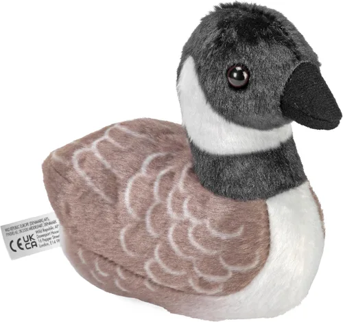Wild Republic Audubon Birds Canada - Peluche de ganso con auténtico sonido de pájaro, animal de peluche, juguetes de pájaros para niños y pájaros, 5