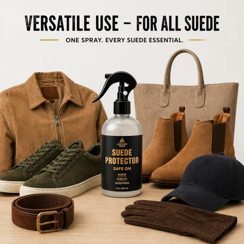 Miniatura 5 de Protector de gamuza compatible con botas Ugg (10 onzas) – Spray impermeabilizante para botas de gamuza, zapatos, chaquetas, accesorios – Spray