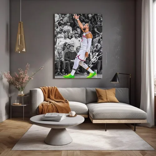 Miniatura 81 de Póster firmado de la superestrella de baloncesto Victor Wembanyama para niños, para la habitación de los fanáticos, decoración de pared, pósteres