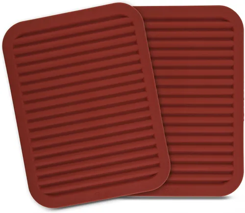 Miniatura 21 de Salvamanteles para platos calientes, salvamanteles de silicona versátil para cocina, tapete de platos y soporte para ollas para mostrador, tapete