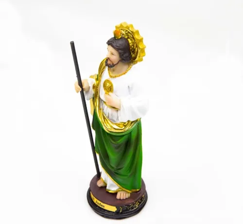 Miniatura 3 de Estatua de San Judas Tadeo de 5 pulgadas, Estatua de San Judas Tadeo