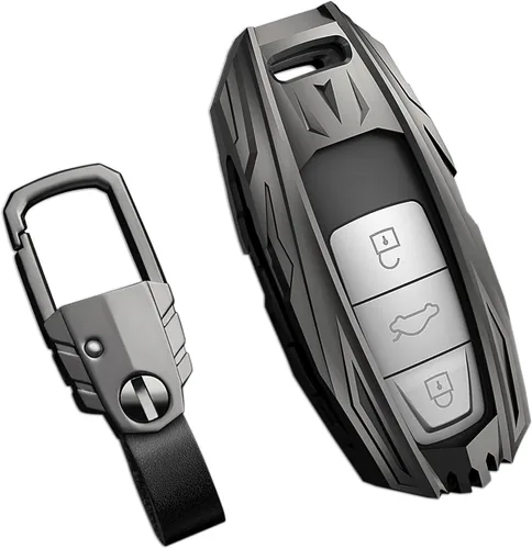 Miniatura 34 de Funda para llavero Nissan con llavero, elegante y duradera funda de protección de aleación de zinc compatible con Altima Maxima Rogue Armada