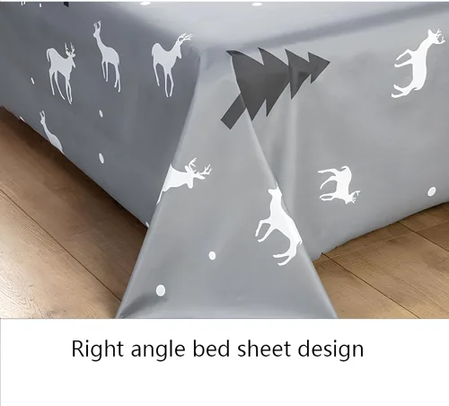 Miniatura 3 de SIELUNO Sábanas planas impermeables ligeras, protector de colchón, fundas protectoras de muebles para cama de tamaño matrimonial B-90.6 x 98.4 in