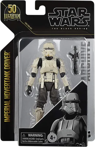 Miniatura 2 de STAR WARS The Black Series Archive Imperial Hovertank Driver - Figura de 50 aniversario de Lucasfilm a escala de 6 pulgadas