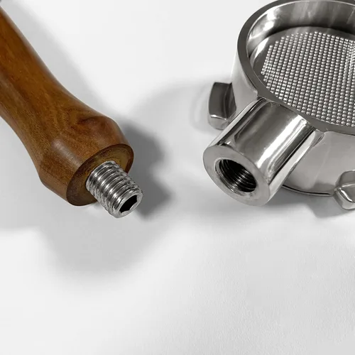 Miniatura 3 de NEOUZA M10 Portafilter Mango de palisandro Máquina de café expreso Mango de madera Cafetera Cafetera Herramientas Accesorios para Barista