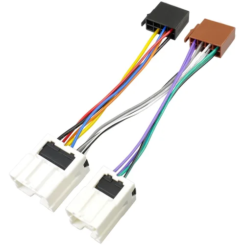 Miniatura 8 de Kit de adaptador de arnés de cable de radio para coche de 20 pines con conectores tipo culata de reemplazo para Nissan Altima Frontier Xterra Subaru
