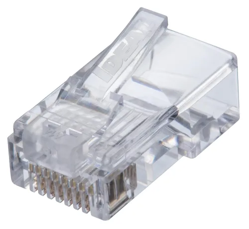 Miniatura 17 de Ideal Electrical 85-375 8P8C - Enchufe modular de una sola pieza, conector RJ-45 de diseño de alimentación para cables CAT6, par trenzado de 250