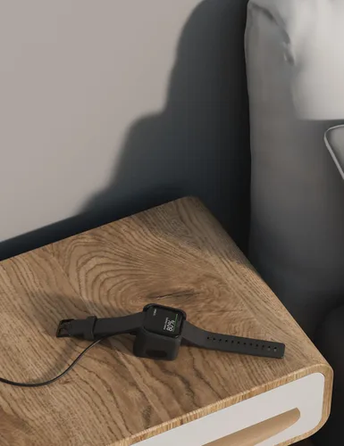Miniatura 6 de Sinoacc Cargador de 3.3 pies/3.3 ft para Fitbit Versa 1/Lite/SE Cable de carga de repuesto para reloj inteligente