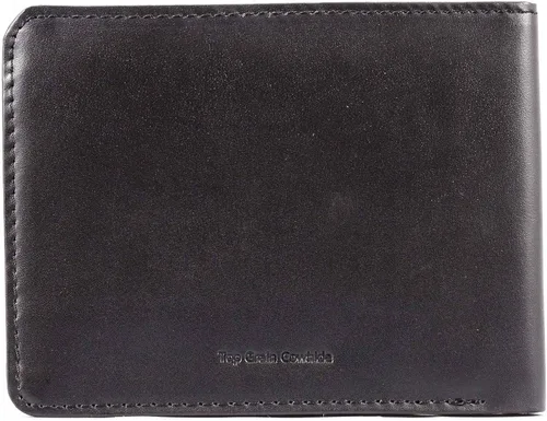 Miniatura 3 de Big Skinny Cartera delgada de piel para hombre, con capacidad para hasta 30 tarjetas