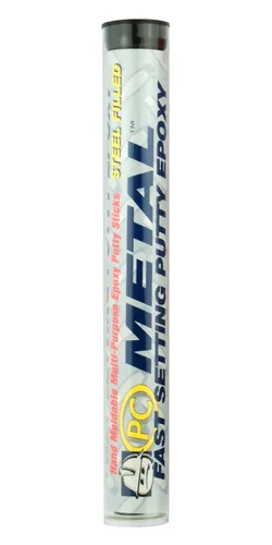Productos PC, Masilla Epóxica moldeable para metales, color gris oscuro, 4 onza, Gris, 1