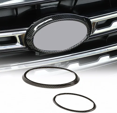 Cubierta decorativa para logotipo delantero y trasero del automóvil, compatible con Subaru Outback 2021 2022 2023 2024 2025, accesorios para anillo