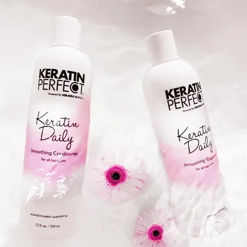 Miniatura 9 de Keratin Perfect Champú alisador diario de queratina - 12oz