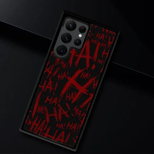 Miniatura 6 de Funda compatible con Samsung Galaxy S23 Ultra, Joker Laughter - Funda protectora de goma de silicona suave antideslizante y a prueba de golpes