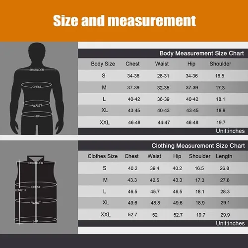 Miniatura 6 de LEAPSEE Heated Vest for Men Women with Battery Pack Included, Lightweight Smart Heating Vest, Heated Jackets Rechargeable