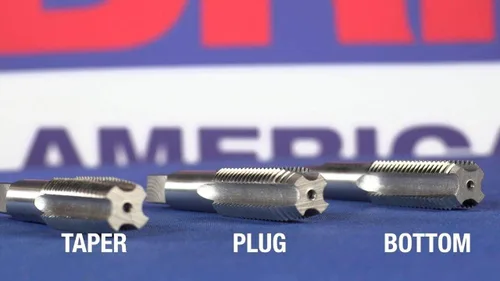 Miniatura 9 de Macho de roscar manual de serie DWT de Drill America, de acero rápido , 1