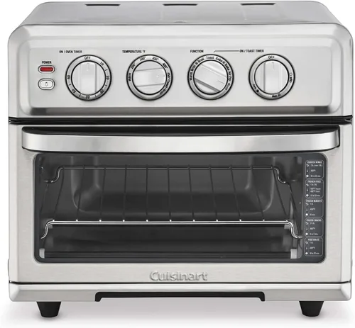 Miniatura 2 de Cuisinart Freidora de aire + horno tostador de convección, horno 8-1 con opciones para hornear, parrilla, asar y calentar y tostadora de plástico