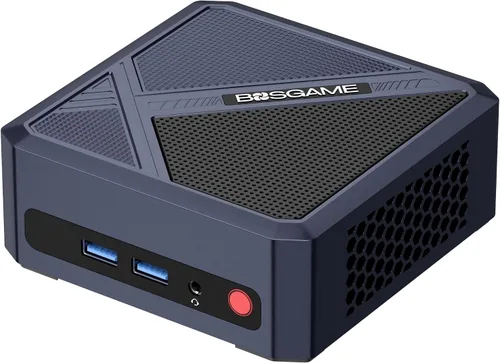 Miniatura 10 de BOSGAME E4 Mini PC, Mini Computadoras con AMD Ryzen 5 3550H, 16GB DDR4 512GB PCIe SSD, Dual RJ45, Triple Pantalla 4K, USB-C, USB 3.2, Wi-Fi 5/BT
