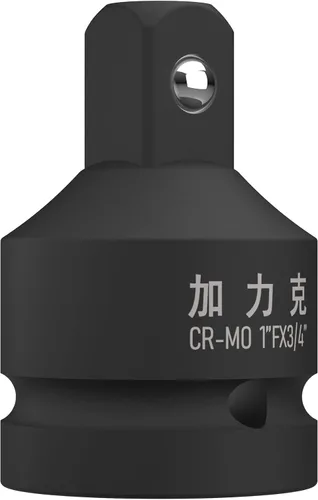 Miniatura 11 de Adaptador de enchufe de impacto y reductor de 1 pulgada (F) a 1/2 pulgadas (M) para llave de trinquete, hembra a macho, CR-MO, (negro)