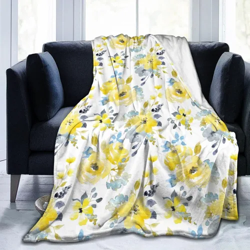 Miniatura 13 de Manta de hongos florales retro de los años 70, mantas suaves de franela para cama, acogedora y ligera, regalos de felpa para mujeres, hombres