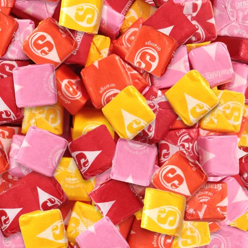 Miniatura 6 de Golosinas masticables de fruta, paquete de 2 libras de golosinas Starbrst a granel, envueltas individualmente para mantenerlas frescas y compartir